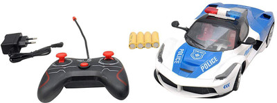 

Toyshine 1:14 Police Ferrari Remote Control Car, Rechargeable(Black)
