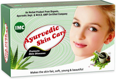 

IMC Ayurvedic Skin Care Soap, Enriched with Aloe Vera, Neem, Sandal and 27 Herbs(400 g, Pack of 4)