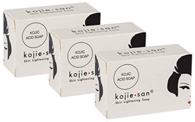 

Kojie San Skin Lightening Herbal Soap With Kojic Acid 3X135g Kojie San Skin Lightening Soap(135 g, Pack of 3)