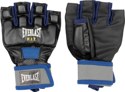 

Everlast Cardio Fit Gym & Fitness Gloves (, Blue, Black, Black;blue