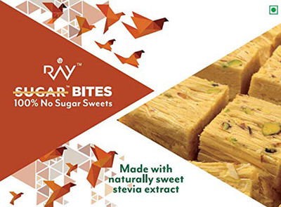 

Ray Soan Papdi - 100% Sugar Free Sweets (500 gm) Ideal for Diabetics(Orange Flavour)(500 g, Vacuum Pack)