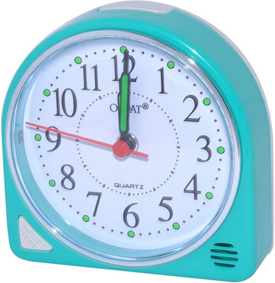 ORPAT Analog Green Clock