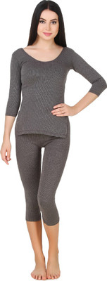 ANIXA Women Top - Pyjama Set Thermal