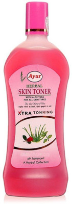 

Ayur Herbals Skin Toner With Aloe Vera(1000)