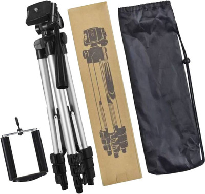 

BIRATTY Tripod Ball Head for DSLR Camera, Digital Camera, Action Camera Smartphone Tripod(Silver, Supports Up to 1000 g)