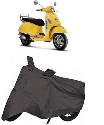 Utkarsh Two Wheeler Cover for Piaggio(Vespa, Grey)