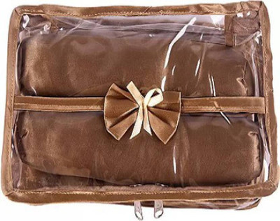 

FUNKROO Designerdouble Roll Churi/Bangle Storage kit na Vanity Box (gold) keep bangles Vanity Box(Gold)