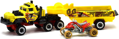 

Hot Wheels Truck With ATV Play Set(Yellow)