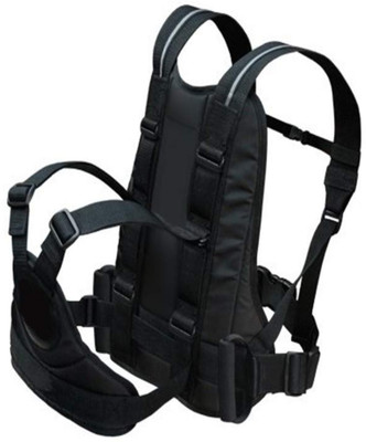 

Lifekrafts Child Safety Belt for Children When Travelling on Motorbikes and Scooters, Belt Secure The Child to The Parent Soft and Cushion Based Belt Baby Carrier(Black, Back Carry)