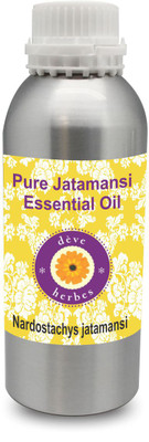 

Deve Herbes Pure Jatamansi (Spikenard) Essential Oil (Nardostachys jatamansi) 100% Natural Therapeutic Grade Steam Distilled(300 ml)