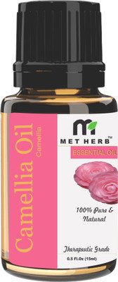

metherb Camellia Essential Oil - 100% Pure Natural & Undiluted Therapeutic grade(15 ml)