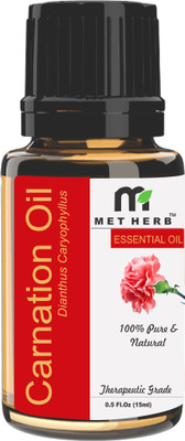 

metherb Carnation Pure Natural Essential Oil Steam Distilled Dianthus caryophylluss(15 ml)