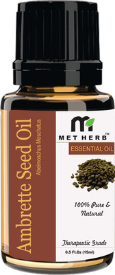 

metherb Ambrette Seed Essential Oil(Abelmoschus moschatus)(15 ml)