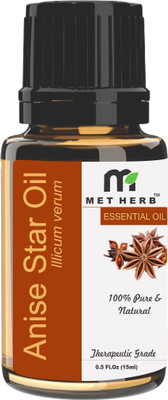 

metherb Anise star Essential Oil 100% Pure Natural & Undiluted For Skin care(15 ml)
