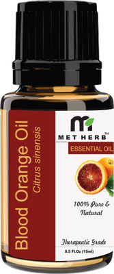 

metherb Blood Orange Essential Oil. 100% Pure, Undiluted, Therapeutic Grade(15 ml)
