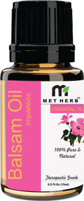

metherb Pure Balsam Essential Oil (Myroxylon pereirae) 100% Natural Therapeutic Grade Steam Distilled(15 ml)