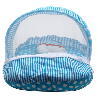 

Aayat Kids Luxury Bedding with Insects Protector Net X107 New Born Well Cushioned Crib(Fabric, Multicolor)