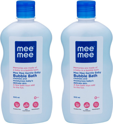 

MeeMee Gentle Baby Bubble Bath (500 ml, Pack of 2)(500 ml, Pack of 2)