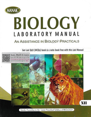 HITAISHI PUBLISHERS BIOLOGY LABORATORY MANUAL AN ASSISTANCE IN BIOLOGY PRACTICALS (GET LAB SKILL (MCQS) BOOK & A NOTE-BOOK FREE WITH THIS LAB MANUAL) CLASS XII(English, Paperback, ARCHANA GUPTA, MEENAKSHI HOODA) HITAISHI PUBLISHERS BIOLOGY LABORATORY MANUAL AN ASSISTANCE IN BIOLOGY PRACTICALS (GET LAB SKILL (MCQS) BOOK & A NOTE-BOOK FREE WITH THIS LAB MANUAL) CLASS XII(English, Paperback, ARCHANA GUPTA, MEENAKSHI HOODA)