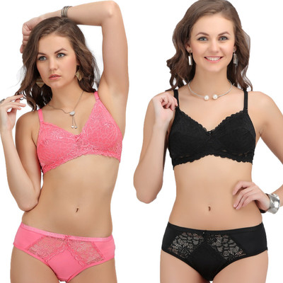 Sona Salsa 5504 Full Coverage Women Full Coverage Non Padded Bra(Multicolor)