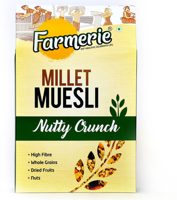 

Farmerie Millet Muesli Nutty Crunch(400 g, Box)