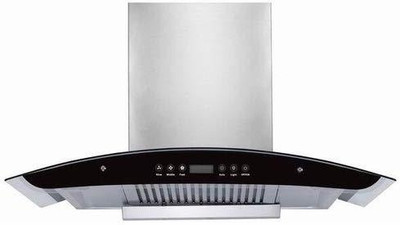 

health pure Rex 60 cm (auto-clean) Wall Mounted Chimney(grey 1100 CMH)