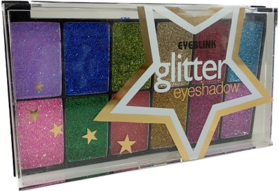 

EYEBLINK SFRGLITTER SHINY 12 COLOR CREAM EYESHADOW PALLETE 6 ml(MULTICOLOR)