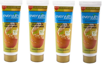 

EVERYUTH NATURALS GOLDEN GLOW PEEL OFF MASK 90GM(90 g)