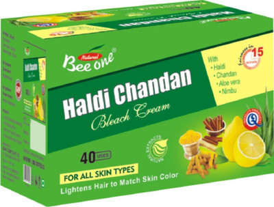 

BEEONE HALDI CHANDAN BLEACH CREAM 250 GM(250 g)