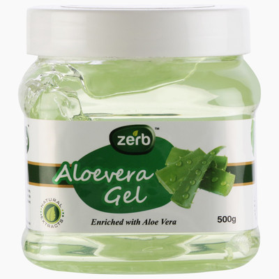 

Zerb Natural Extracts Enriched Whit Aloe Vera Removes Oil /Dirt/Tan And Exfoliates Skin Aloevera Gel Face Wash(500 g)