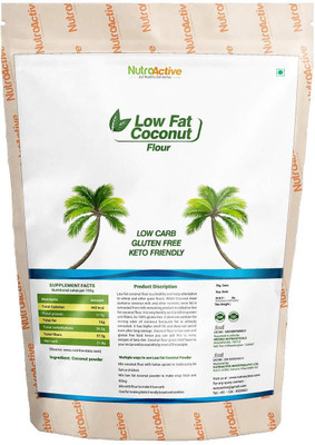 

NutroActive Low-Fat Coconut Flour/Powder (Defatted) 350gm(350 g)