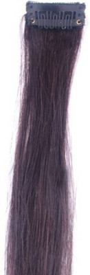 

Bueno Human Straight Streak Highlighter Extensions For Women, Medium Brown, Pack of 1 Hair Extension
