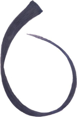 

Bueno Party Wear Clip On Highlighter Extensions for Women, Streaks For girls, Black, Pack of 1 Hair Extension