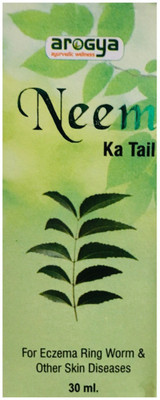 

Arogya NEEM KA TEL (PACK OF 3 ,30 ML EACH) Hair Oil(90 ml)