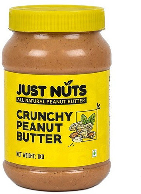 

Just Nuts Just Nuts- All Natural Peanut Butter with No Added Sugar, Salt or Hydrogenated Oils (CRUNCHY) 1Kg … 1 kg