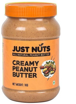 

Just Nuts Just Nuts- All Natural Peanut Butter with No Added Sugar, Salt or Hydrogenated Oils (CREAMY) 1Kg … 1 kg