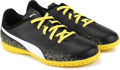

Puma Boys & Girls Lace Football Shoes(Black, White