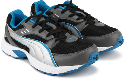 

Puma Boys & Girls Lace Running Shoes(Black, Blue