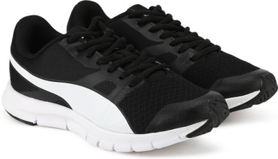 

Puma Boys & Girls Lace Sneakers(Black, White
