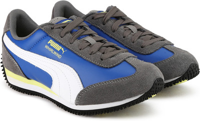 

Puma Boys & Girls Lace Sneakers(Multicolor, Turkish sea