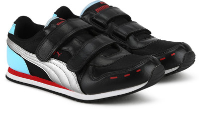 

Puma Boys & Girls Velcro Sneakers(Black