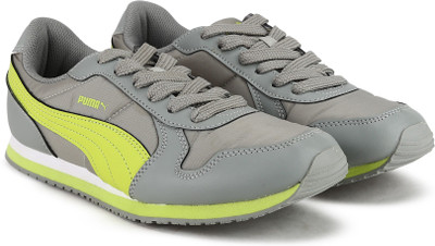 

Puma Boys & Girls Lace Sneakers(Grey, White