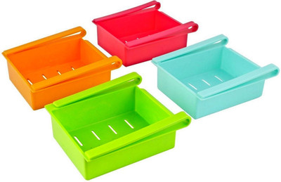 

Skyline 04 pc Fridge Tray Lowest Online ABS 100% virgin Plastic Fridge Door Shelf