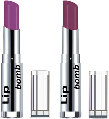 

Color Fever Light Weight New And High Quality Matte Indian Creamy Lipsticks (Pack Of 2 Pcs)02-04(Wine Shine, Wine Shine)