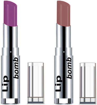 

Color Fever Light Weight New And High Quality Matte Indian Creamy Lipsticks (Pack Of 2 Pcs)02-07(Wine Shine, Chocolate)