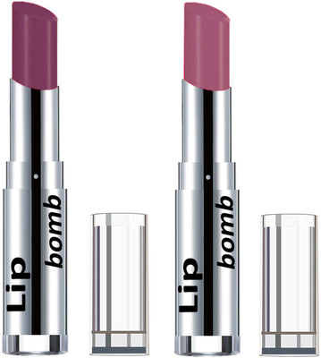 

Color Fever Light Weight New And High Quality Matte Indian Creamy Lipsticks (Pack Of 2 Pcs)04-08(Wine Shine, Chocolate)