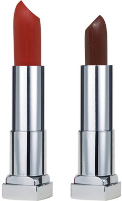 

KRAYONS SHEER MATTE LIPSTICK HOT AND BOLD SOFT CREAMY MATTE LIPSTICK (SET OF 2)(ORANGE SPARK, CHOCOLATE MOCHA)