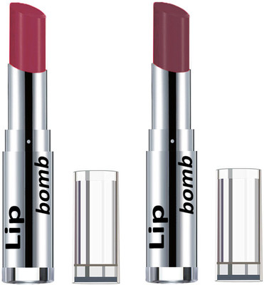 

Color Fever Light Weight New And High Quality Matte Indian Creamy Lipsticks (Pack Of 2 Pcs)01-03(Maroon, Brown Dark)