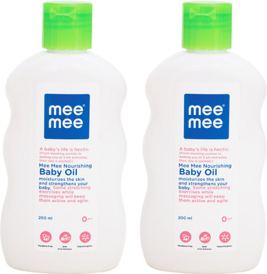 

MeeMee Mee Mee Baby Oil - 200 ml (Pack of 2)(200 ml)