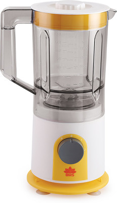 

BMS Lifestyle Smoothie Blender, Juicer Blender with 900W and 18000RPM High Speed Motor, BPA-Free Household Fruit Mixer 900 Juicer Mixer Grinder(White, 1 Jar)